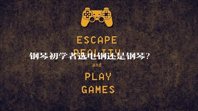 钢琴初学者选电钢还是钢琴？